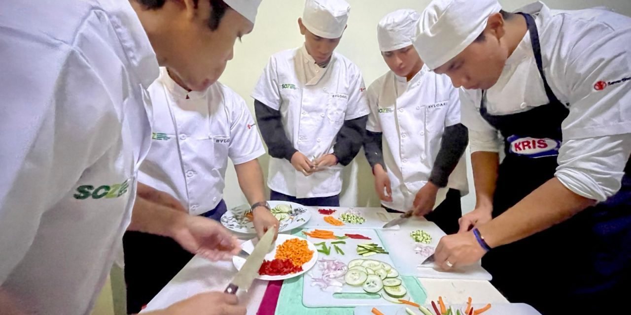 PERSONAS CON Y SIN DISCAPACIDAD INICIAN CURSOS DE GASTRONOMÍA