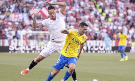 INVESTIGAN UN POSIBLE AMAÑO EN EL  PARTIDO SEVILLA-CADIZ DE LA LIGA