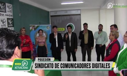 POSESIÓN SINDICATO DE COMUNICADORES DIGITALES
