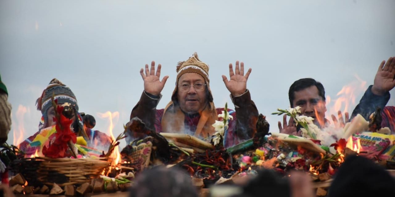 ARCE PIDE PAZ Y TRANQUILIDAD PARA EL PAÍS