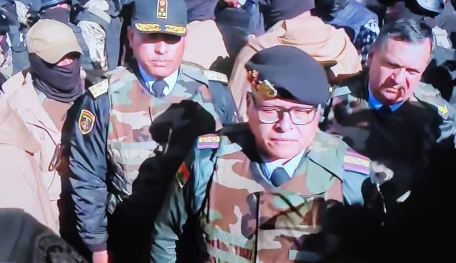 GENERAL ZUÑIGA ANUNCIA POSESIÓN DE UN NUEVO GABINETE