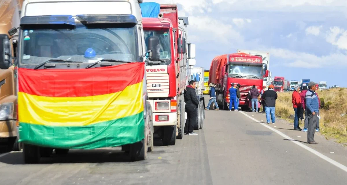 TRANSPORTE PESADO CONFIRMA QUE BLOQUEARÁ EL 3 Y 4 DE JUNIO