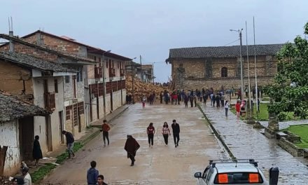 TEMBLOR DE MAGNITUD 7.0  EN PERÚ DEJÓ HERIDOS, DERRUMBES Y VÍAS BLOQUEADAS