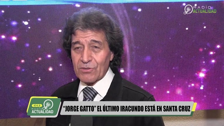 JORGE GATTO EL ÚLTIMO IRACUNDO YA ESTÁ EN SANTA CRUZ 