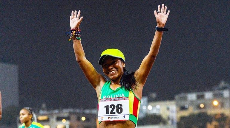 LILIAN MATEO OBTUVO LA MEDALLA DE BRONCE EN EL SUDAMERICANO U20