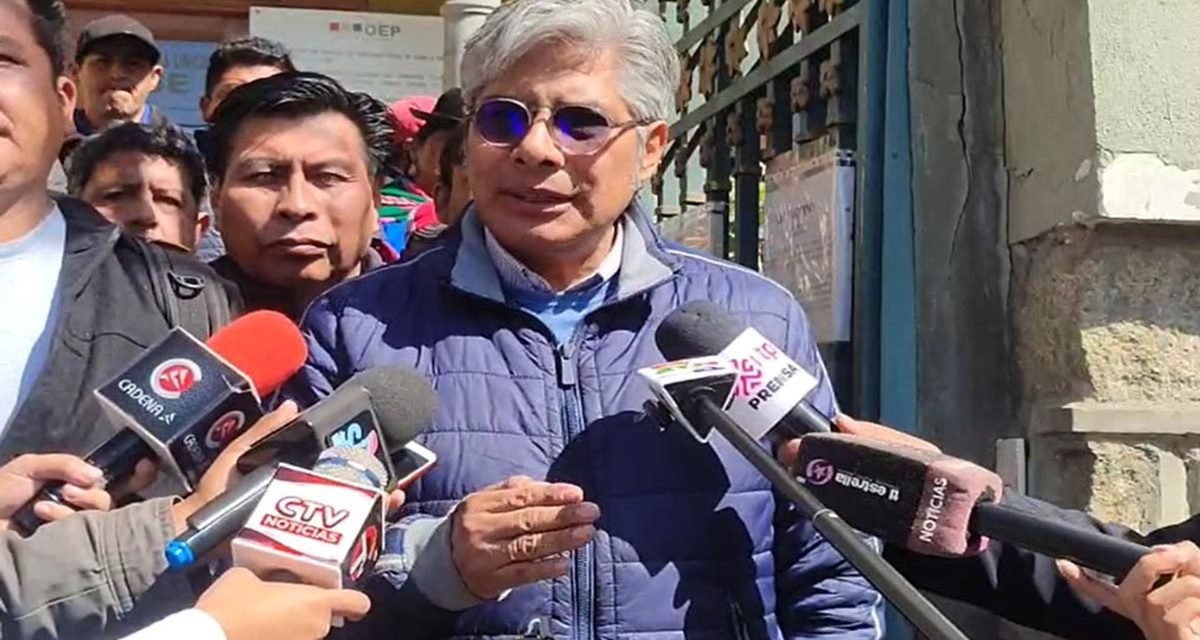 EVISTAS PIDEN AL TSE INVITAR A EVO AL ENCUENTRO MULTIPARTIDARIO
