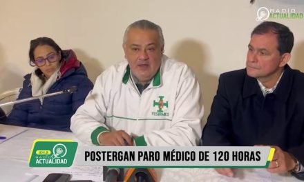 POSTERGAN PARO MÉDICO DE 120 HORAS