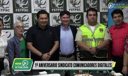 PRIMER ANIVERSARIO DEL SINDICATO COMUNICADORES DIGITALES