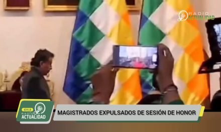 MAGISTRADOS EXPULSADOS DE SESIÓN DE HONOR