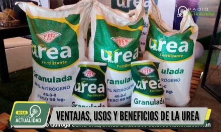 YPFB MUESTRA DOSIS ÓPTIMAS DE APLICACIÓN DE UREA