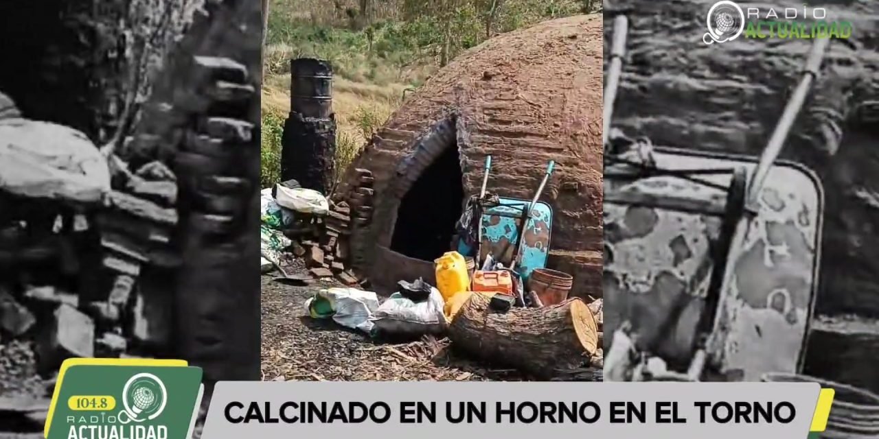 CALCINADO EN UN HORNO EN EL TORNO