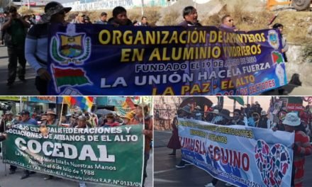 SECTORES VAN A LAS CALLES CONTRA EL INCREMENTO DE PRECIOS EN MATERIAS PRIMAS