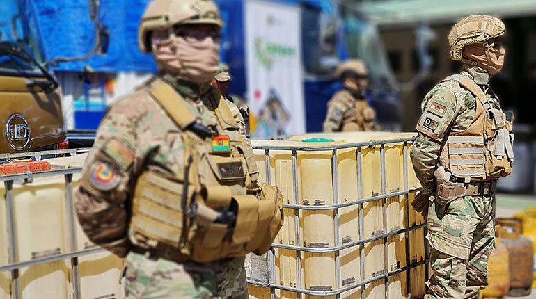 UN FALLECIDO POR ENFRENTAMIENTO ENTRE MILITARES Y CONTRABANDISTAS
