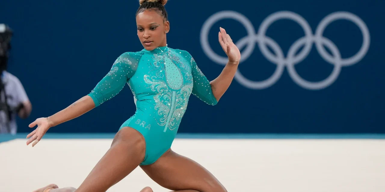 LA BRASILEÑA REBECA ANDRADE SUPERÓ POR PRIMERA VEZ A SIMONE BILES Y GANÓ UN HISTÓRICO ORO EN SUELO