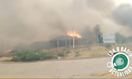 ARDEN VIVIENDAS EN SAN LORENZO NUEVO DEBIDO AL INCENDIO DESCONTROLADO