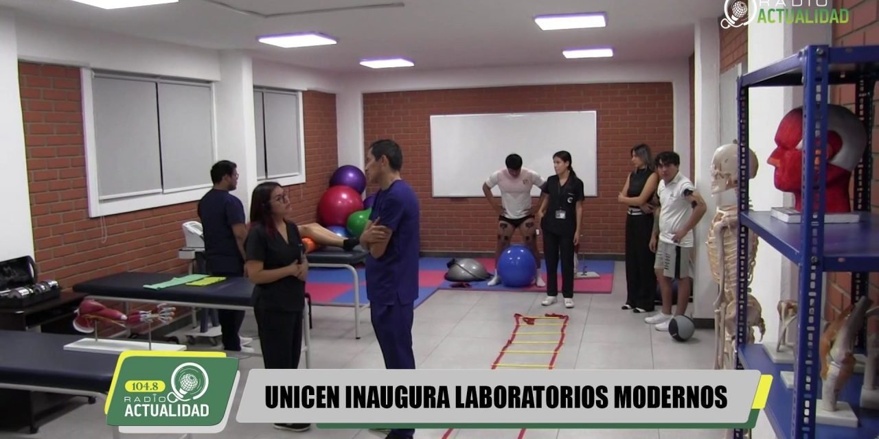 UNICEN INAUGURA MODERNOS LABORATORIOS DE FISIOTERAPIA Y KINESIOLOGÍA