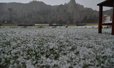 FUERTE GRANIZADA INTERRUMPE ENTRENAMIENTO DE LA VERDE