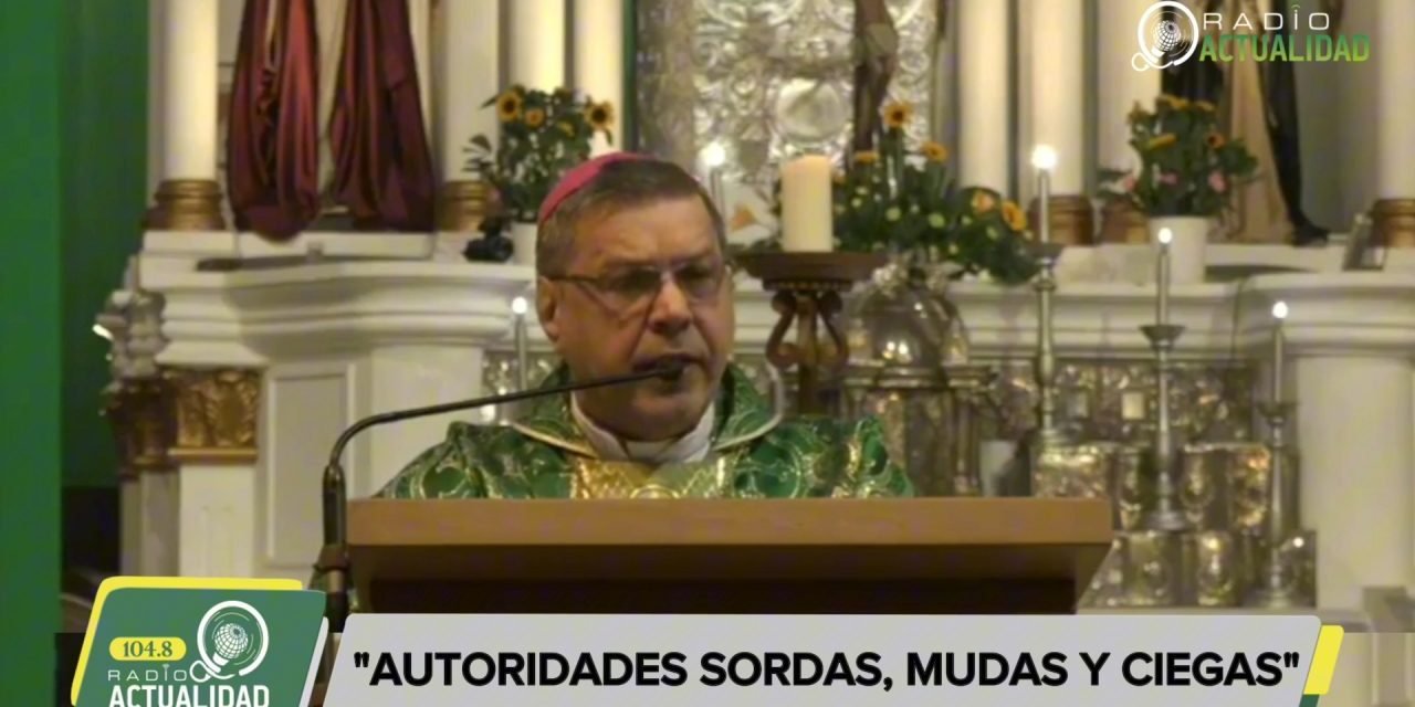 «AUTORIDADES SORDAS, MUDAS Y CIEGAS»