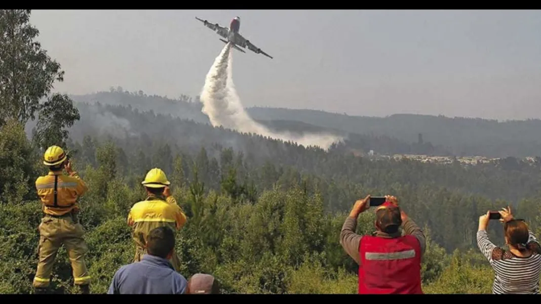 ARCE INSTRUYE  CONTRATACIÓN DE AVIONES CISTERNA PARA REFORZAR LA LUCHA CONTRA LOS INCENDIOS FORESTALES