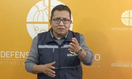 DEFENSOR DEL PUEBLO LLAMA A LA CALMA Y EVITAR VIOLENCIA