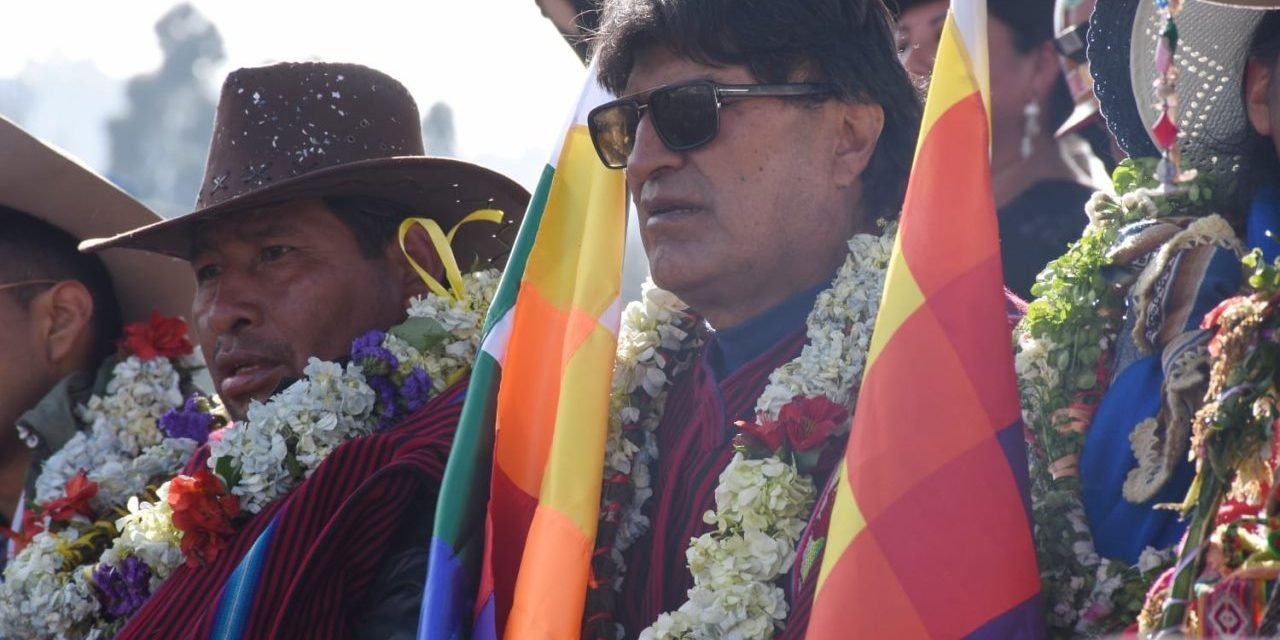 «SI LUCHO QUIERE SEGUIR GOBERNANDO, QUE CAMBIE MINISTROS», EVO DA 24 HORAS A ARCE
