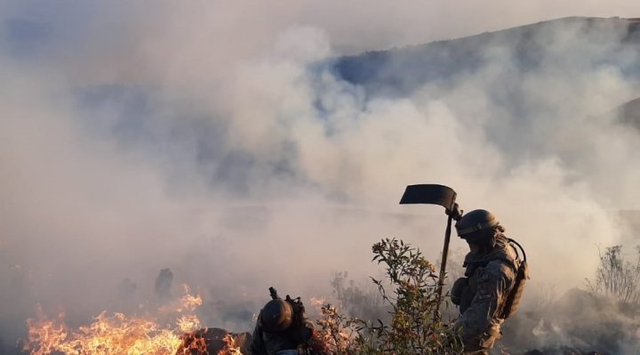 SUSPENDEN OPERACIONES AÉREAS POR HUMAREDA EN GUAYARAMERIN Y COBIJA