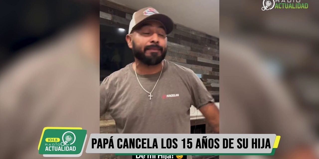 CANCELA LOS 15 AÑOS DE SU HIJA, PORQUE DESCUBRIÓ QUE UTILIZABA UN DISPOSITIVO PARA NO QUEDAR EMBARAZADA