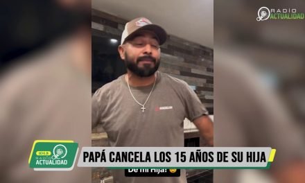 CANCELA LOS 15 AÑOS DE SU HIJA, PORQUE DESCUBRIÓ QUE UTILIZABA UN DISPOSITIVO PARA NO QUEDAR EMBARAZADA
