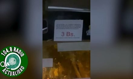 MICROS HAN COLOCADO ANUNCIO DE INCREMENTO DEL PASAJE A 3BS DESDE ESTE SÁBADO