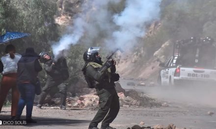 POLICÍA Y EVISTAS SE ENFRENTAN EN PAROTANI