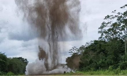 DESTRUYEN 3 PISTAS CLANDESTINA EN VILLA TUNARI