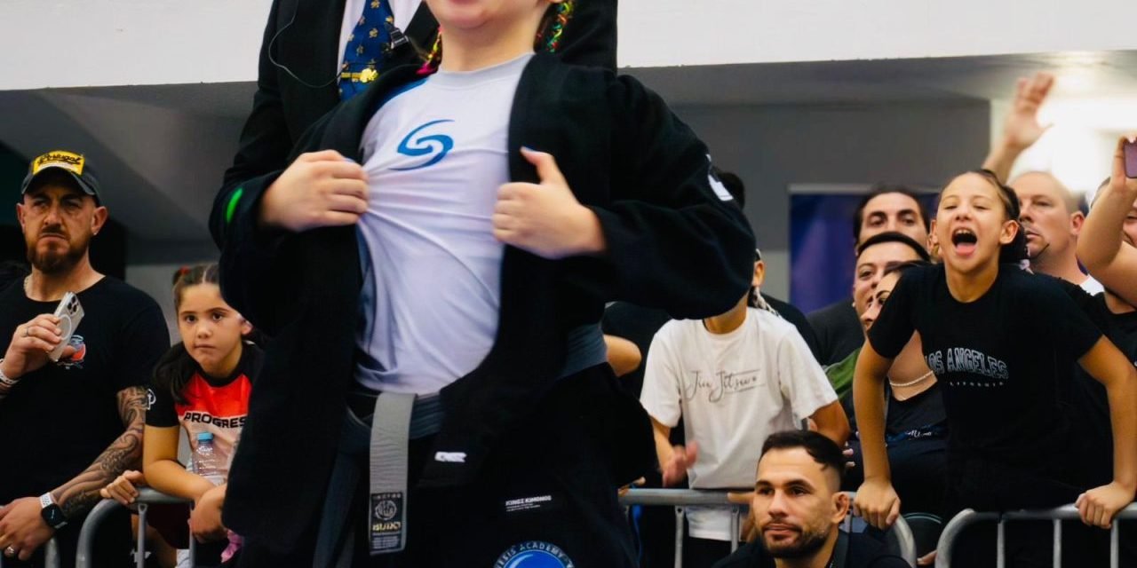 CON 9 AÑOS ES LA PRIMERA BOLIVIANA #1 EN EL MUNDO DEL  JIUJTSU