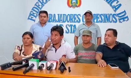 DIRIGENTE ‘EVISTA’ PIDE QUE ARCE VAYA A UN PUNTO DE BOQUEO A DIALOGAR