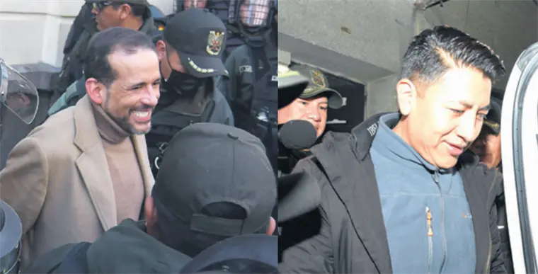 CAMACHO Y PUMARI SE ACOGIERON AL SILENCIO