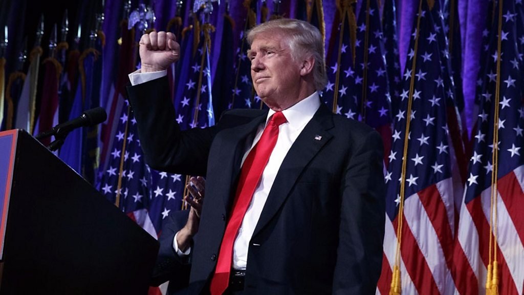 DONALD TRUMP DERROTÓ SERÁ EL PRÓXIMO PRESIDENTE DE LOS ESTADOS UNIDOS