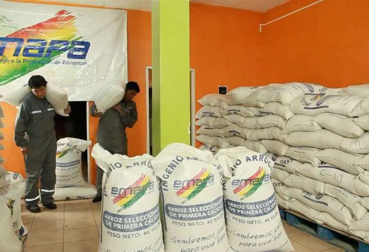 EMAPA DEJARÁ DE VENDER ARROZ EN SUS SUPERMERCADOS LO HARÁ EN PUNTOS MÓVILES