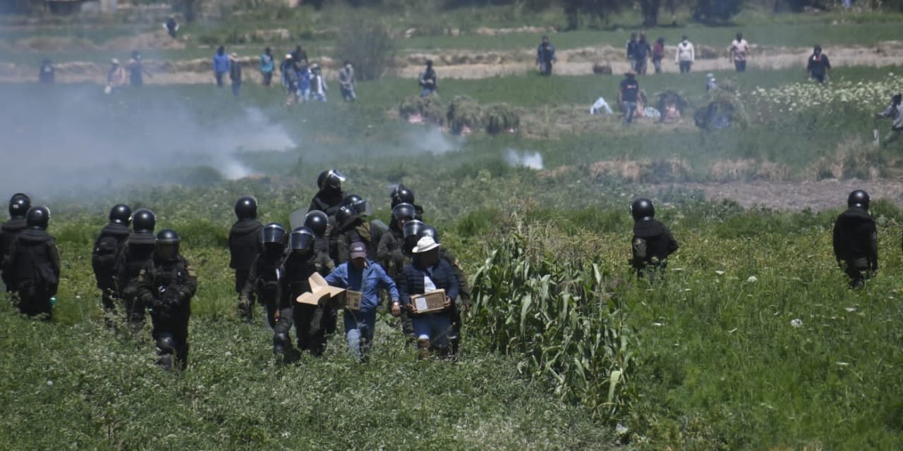 POLICÍA ARRESTA MENOS 25 PERSONAS DURANTE DESBLOQUEO EN PAROTANI