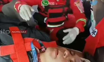 UN FOTOPERIODISTA CAE HERIDO DURANTE EL DESBLOQUEO DE PAROTANI