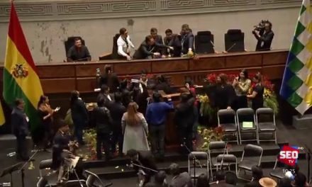 EVISTAS GENERAN DESTROZOS EN LA ASAMBLEA Y ARCE DARÁ SU INFORME MEDIANTE  COMUNICADO