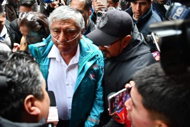 SUSPENDEN LA DECLARACIÓN DEL ALCALDE ARIAS POR SU ESTADO DE SALUD