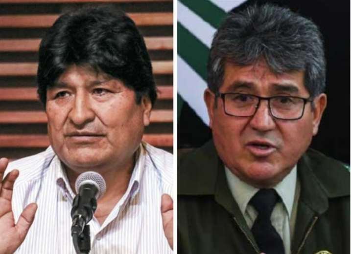 BOLIVIA VUELVE A SER UNA COLONIA DE EEUU’, LAMENTA EVO TRAS LA EXTRADICIÓN DE DÁVILA