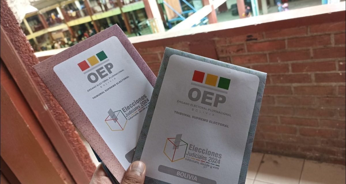 ZAMBRANA DENUNCIA INACCIÓN DE CANDIDATOS EN ELECCIONES JUDICIALES