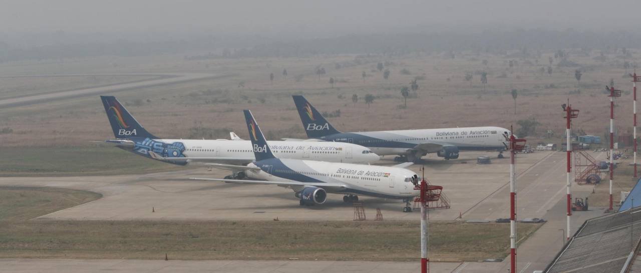 REINICIAN LAS OPERACIONES AÉREAS EN VIRU VIRU, DESPUÉS DE SIETE HORAS DE DEMORA