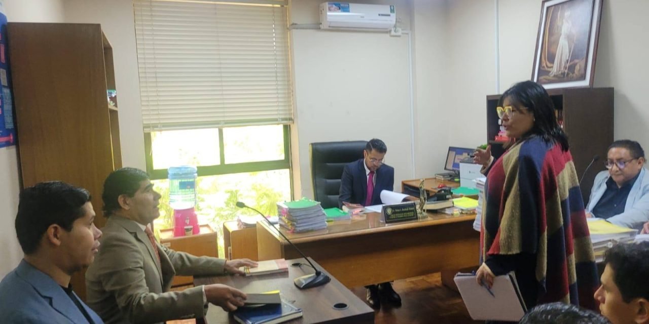 SE REINSTALA AUDIENCIA DE MEDIDAS CAUTELARES DE MORALES, PERO SIN EL EXPRESIDENTE