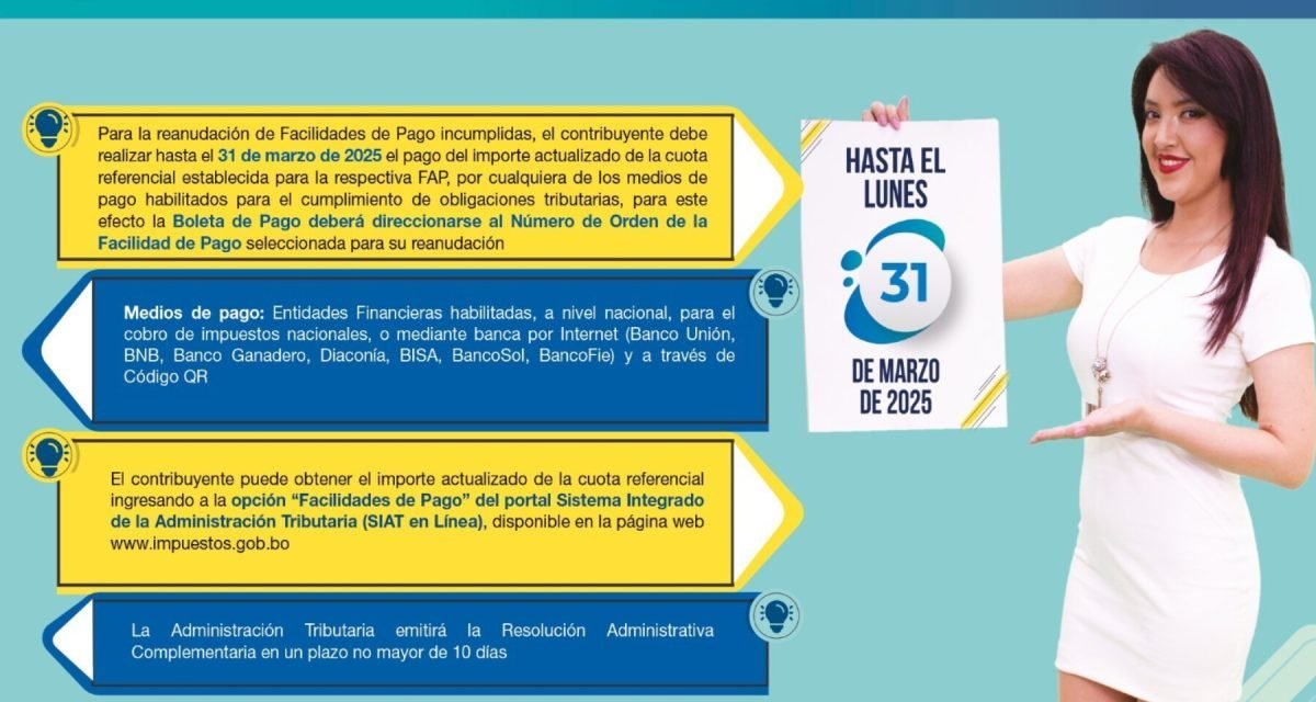 FACILIDADES DE PAGO POR DEUDAS TRIBUTARIAS
