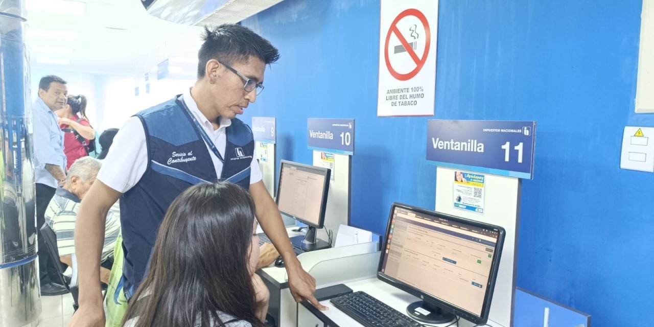 OFICINA DEL SIN EN SANTA CRUZ PROPORCIONÓ 56.724 ATENCIONES TRIBUTARIAS EN 2024