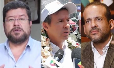 DORIA MEDINA, QUIROGA Y CAMACHO ENSALZAN A MESA POR HABER DECLINADO SU CANDIDATURA
