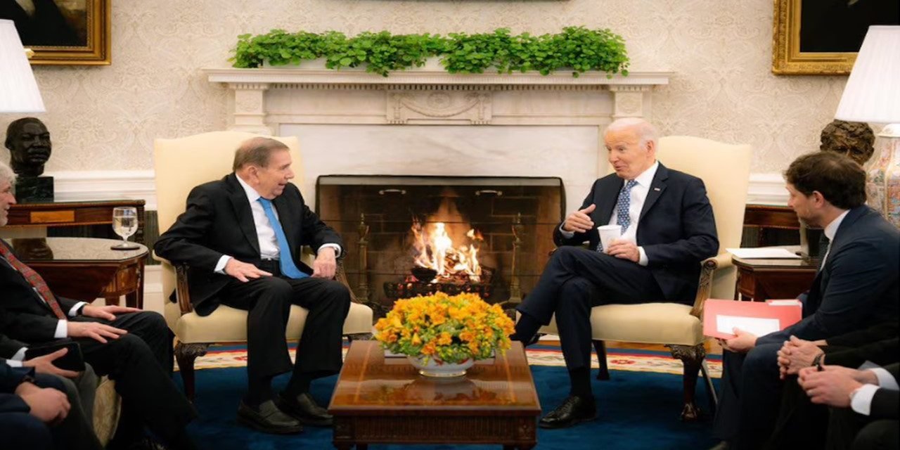 JOE BIDEN REITERÓ SU APOYO PARA “RESTAURAR LA DEMOCRACIA EN VENEZUELA”