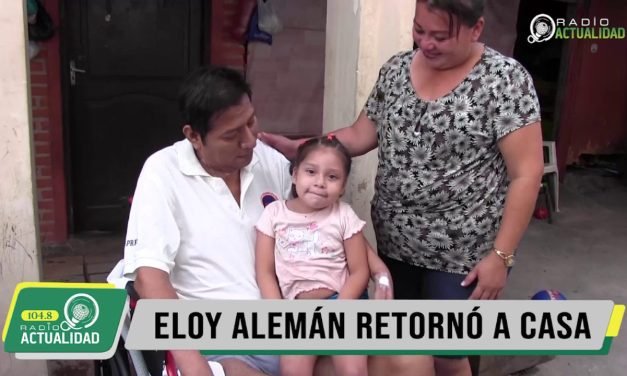 ELOY ALEMÁN RETORNÓ A CASA