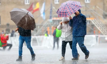 EMITEN ALERTA NARANJA POR LLUVIAS Y TORMENTAS ELÉCTRICAS EN CINCO DEPARTAMENTOS